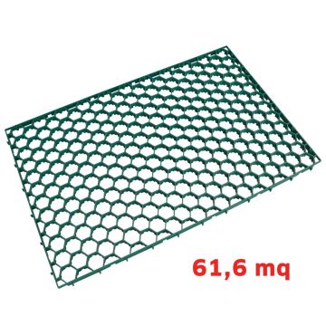 Griglia Salvaprato MADE IN ITALY Piastrella Grigliato Carrabile Plastica 61.60 mq